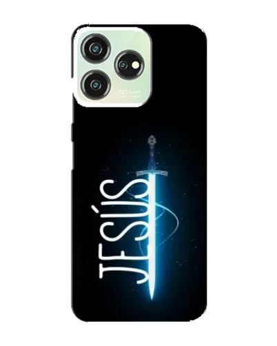 Чехол для ZTE Blade V50 с картинкой «Меч Духа Jesus»