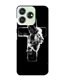 Чехол для ZTE Blade V50 с картинкой «Сияющий крест Jesus»