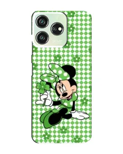 Чехол для ZTE Blade V50 с картинкой «Mickey в клетку»
