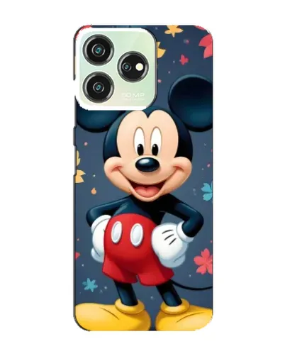 Чехол для ZTE Blade V50 с картинкой «Осенний Mickey Mouse»