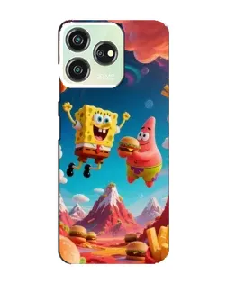 Чохол для ZTE Blade V50 з картинкою «Космічний фастфуд»
