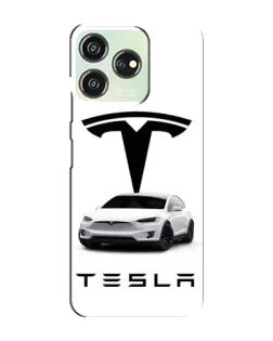 Чохол для ZTE Blade V50 з картинкою «Tesla White Style»