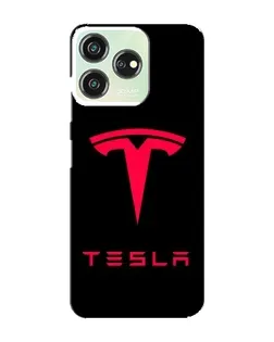 Чохол для ZTE Blade V50 з картинкою «Tesla Red Logo»