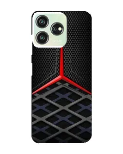 Чохол для ZTE Blade V50 з картинкою «Mercedes Carbon Grid»