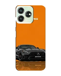 Чохол для ZTE Blade V50 з картинкою «Помаранчевий Mercedes AMG»