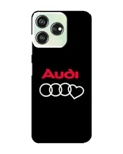 Чохол для ZTE Blade V50 з картинкою «Логотип Audi Heart»