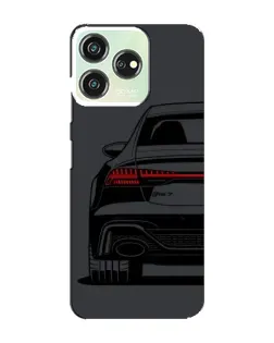 Чохол для ZTE Blade V50 з картинкою «Задня частина Audi — арт»