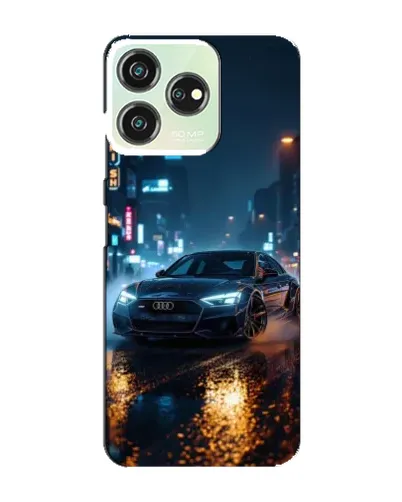 Чохол для ZTE Blade V50 з картинкою «Нічне місто та Audi» Чохол для ZTE Blade V50 з картинкою «Нічне місто та Audi»