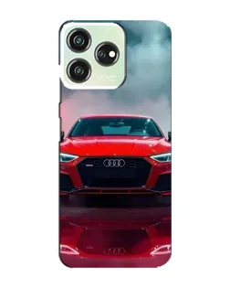 Чохол для ZTE Blade V50 з картинкою «Audi RS — червоний стиль»