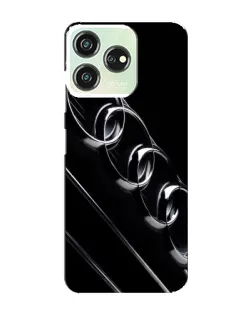 Чохол для ZTE Blade V50 з картинкою «Audi — абстрактні кільця»