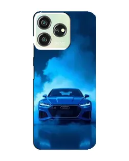 Чохол для ZTE Blade V50 з картинкою «Audi — блакитна енергія»
