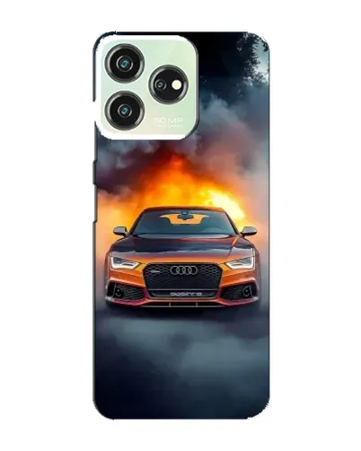 Чохол для ZTE Blade V50 з картинкою «Audi у вогняному диму» Чохол для ZTE Blade V50 з картинкою «Audi у вогняному диму»