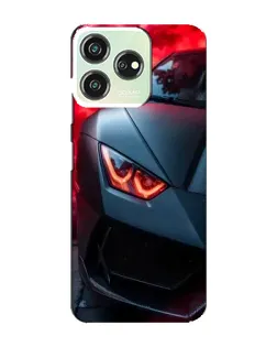 Чохол для ZTE Blade V50 з картинкою «Lamborghini червоне сяйво»