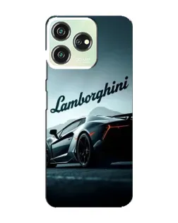 Чохол для ZTE Blade V50 з картинкою «Класичний Lamborghini надпис»