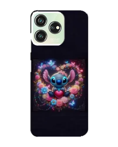 Чехол для ZTE Blade V50 с картинкой «Stitch в цветах» Чехол для ZTE Blade V50 с картинкой «Stitch в цветах»