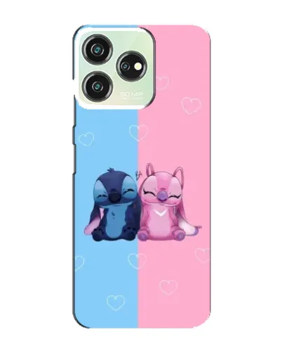 Чехол для ZTE Blade V50 с картинкой «Stitch и Angel Love» Чехол для ZTE Blade V50 с картинкой «Stitch и Angel Love»