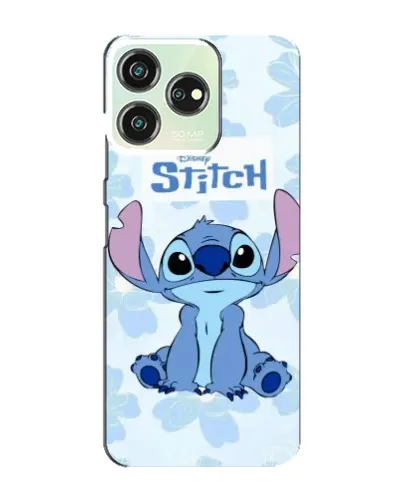 Чехол для ZTE Blade V50 с картинкой «Stitch среди цветов» Чехол для ZTE Blade V50 с картинкой «Stitch среди цветов»