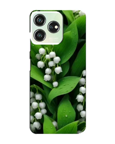 Чехол для ZTE Blade V50 с картинкой «Ландыши в зелени»