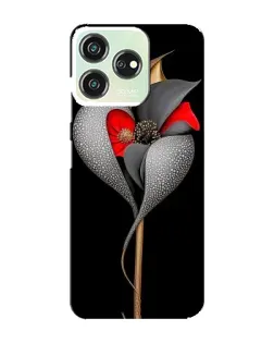 Чохол для ZTE Blade V50 з картинкою «Срібна фантазійна квітка» Чохол для ZTE Blade V50 з картинкою «Срібна фантазійна квітка»