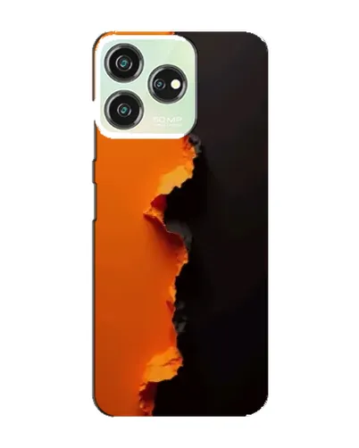 Чехол для ZTE Blade V50 с картинкой «Оранжевый разлом» Чехол для ZTE Blade V50 с картинкой «Оранжевый разлом»
