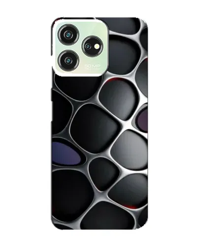 Чехол для ZTE Blade V50 с картинкой «Объемная темная решетка» Чехол для ZTE Blade V50 с картинкой «Объемная темная решетка»