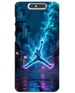 Чехол для ZTE Blade V8 с картинкой «Jordan Gold Jumpman» Чехол для ZTE Blade V8 с картинкой «Jordan Gold Jumpman»