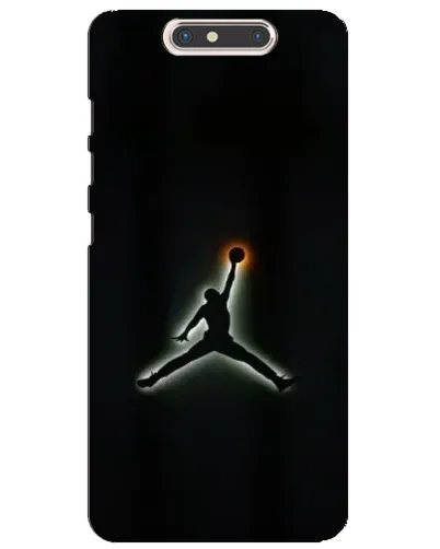 Чехол для ZTE Blade V8 с картинкой «Jordan Gradient Logo»