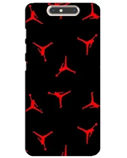 Чехол для ZTE Blade V8 с картинкой «Jordan Red Pattern» Чехол для ZTE Blade V8 с картинкой «Jordan Red Pattern»