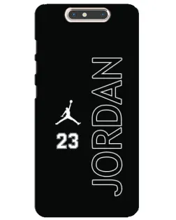 Чехол для ZTE Blade V8 с картинкой «Jordan Vertical»