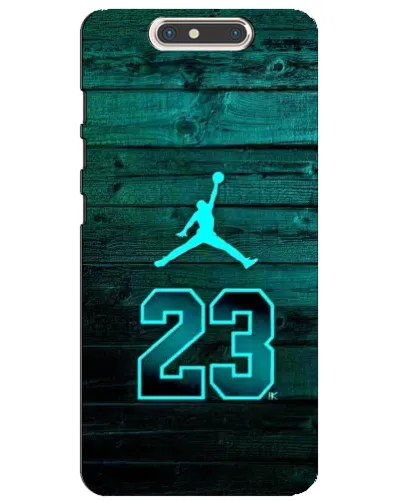 Чехол для ZTE Blade V8 с картинкой «Jordan Cyan 23»
