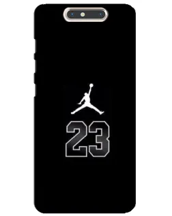 Чехол для ZTE Blade V8 с картинкой «Jordan Flight 23»