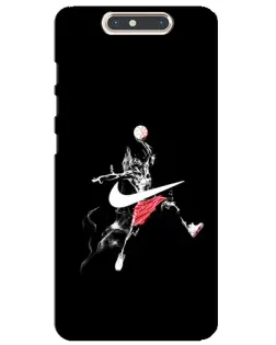 Чехол для ZTE Blade V8 с картинкой «Jordan Jumpman»
