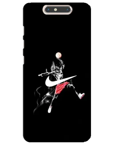 Чехол для ZTE Blade V8 с картинкой «Jordan Jumpman»