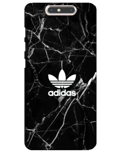 Чехол для ZTE Blade V8 с картинкой «Белый мрамор Adidas»