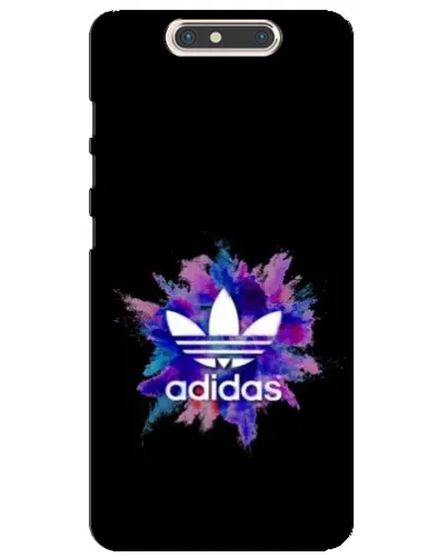 Чехол для ZTE Blade V8 с картинкой «Взрыв красок Adidas»