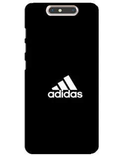 Чехол для ZTE Blade V8 с картинкой «Черная классика Adidas»