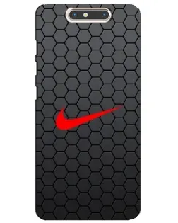Чехол для ZTE Blade V8 с картинкой «Nike — карбоновая сетка» Чехол для ZTE Blade V8 с картинкой «Nike — карбоновая сетка»