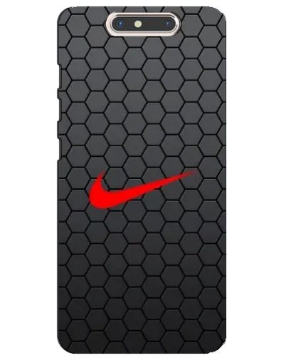 Чехол для ZTE Blade V8 с картинкой «Nike — карбоновая сетка» Чехол для ZTE Blade V8 с картинкой «Nike — карбоновая сетка»