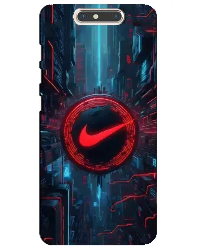 Чехол для ZTE Blade V8 с картинкой «Техногенный стиль Nike» Чехол для ZTE Blade V8 с картинкой «Техногенный стиль Nike»