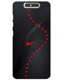 Чехол для ZTE Blade V8 с картинкой «Абстрактный дизайн Nike»
