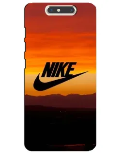 Чехол для ZTE Blade V8 с картинкой «Nike — вечерний горизонт»