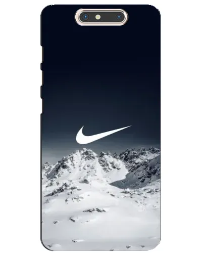 Чехол для ZTE Blade V8 с картинкой «Nike — зимние горы» Чехол для ZTE Blade V8 с картинкой «Nike — зимние горы»