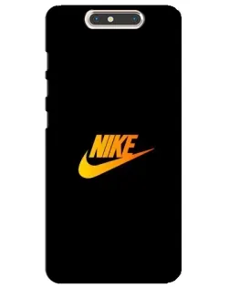 Чехол для ZTE Blade V8 с картинкой «Золотой логотип Nike»