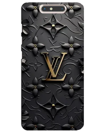 Чехол для ZTE Blade V8 с картинкой «Кожаная текстура LV»