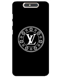 Чехол для ZTE Blade V8 с картинкой «LV — печать стиля»