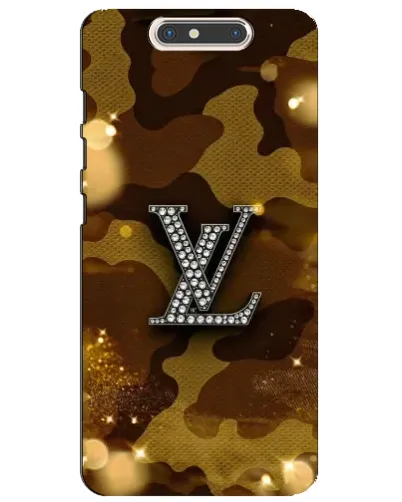 Чехол для ZTE Blade V8 с картинкой «Камуфляжный Louis Vuitton»