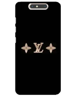 Чехол для ZTE Blade V8 с картинкой «Louis Vuitton — минимализм»