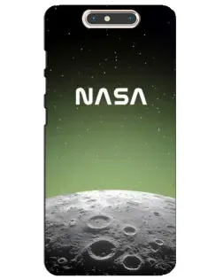 Чехол для ZTE Blade V8 с картинкой «NASA — лунный градиент»
