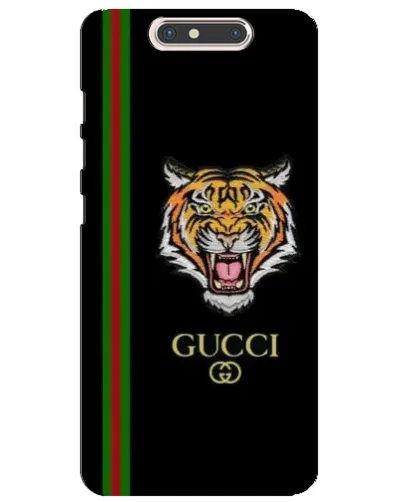 Чехол для ZTE Blade V8 с картинкой «Тигр Gucci»