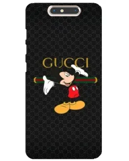 Чехол для ZTE Blade V8 с картинкой «Микки Маус Gucci»